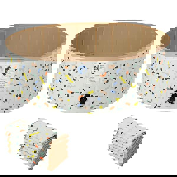 Skylos Dog Swimming Pool Foldable Pet Bath Non-Slip Portable Indoor Outdoor