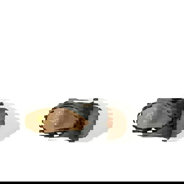 Embassy London Lim - Black & Cream - Women's cutout leather lace up slingback