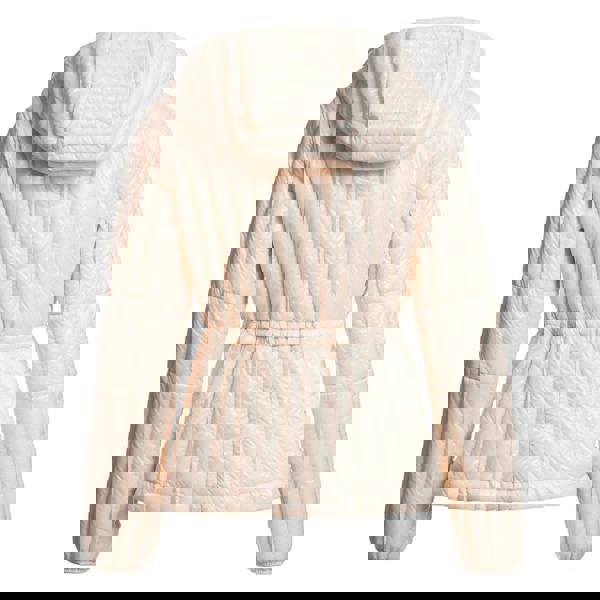 Parajumpers Kun Blush White Hooded Down Jacket