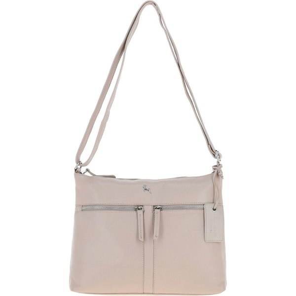 'Mourne' Sleek Real Leather Shoulder Bag: mourne