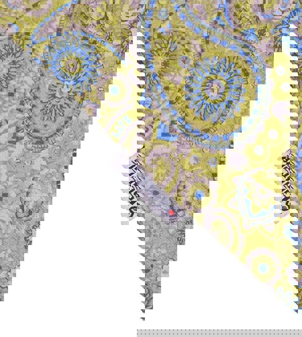 Lambretta Mens All Over Paisley Branded Retro Casual T-Shirt