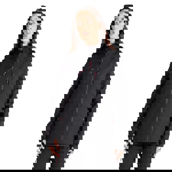 Mountain Warehouse Womens/Ladies Cortina Extreme Waterproof 3 Layer Ski Jacket - Black - 