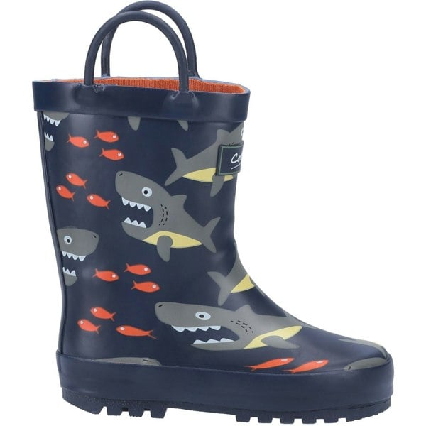 Cotswold Puddle Rubber Shark Wellington Boots