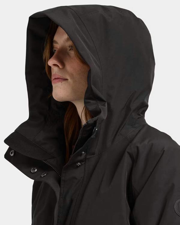 Didriksons Womens Alana Parka 2 - Black 060