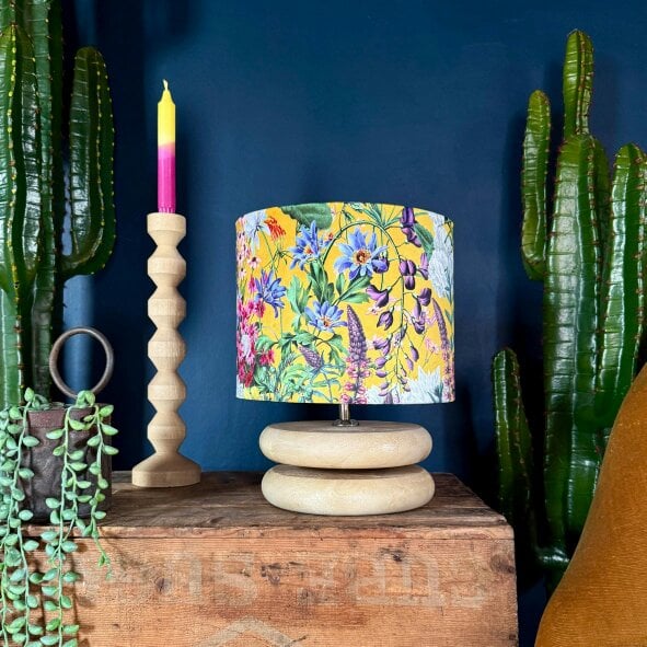 Love Frankie Balance Table Lamp In Oak