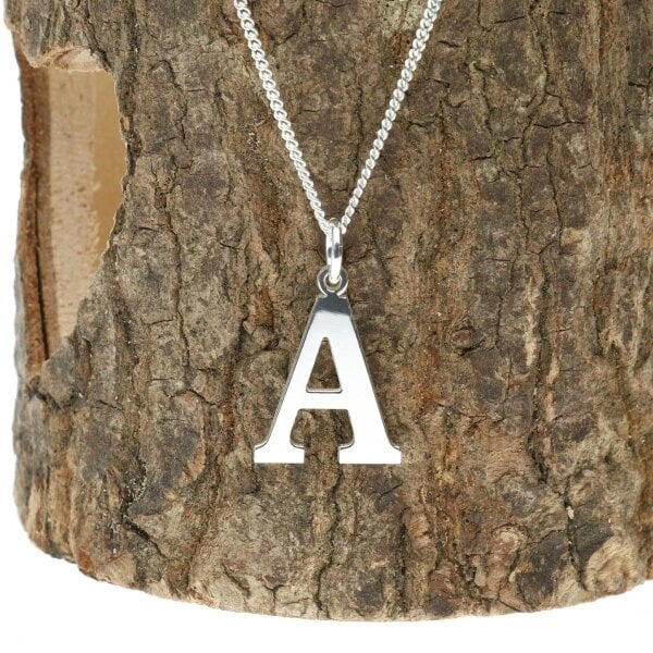 Christopher James of London Sterling Silver Bookman Initial
