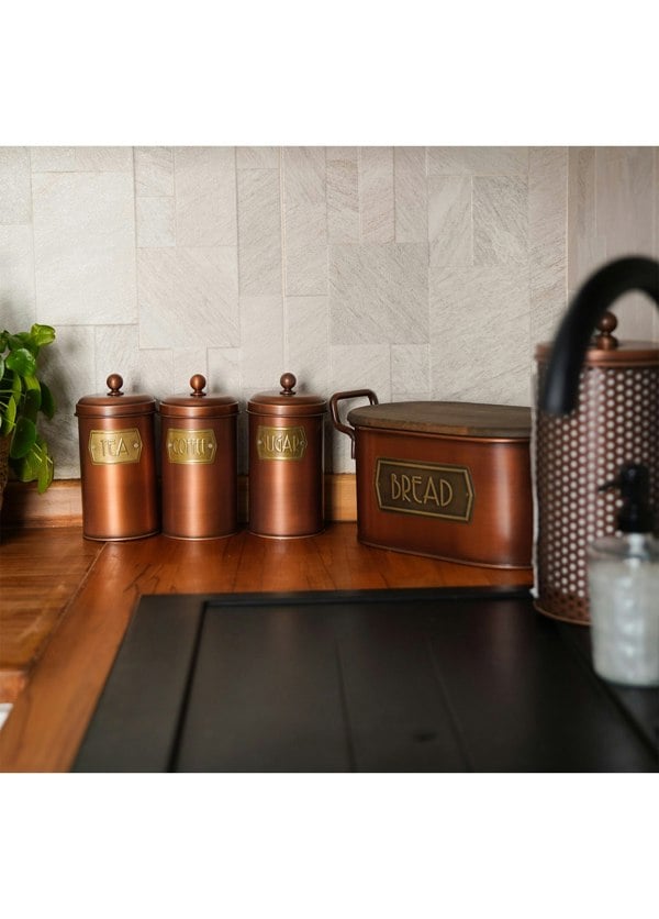 Rozi Copper Bread Bin