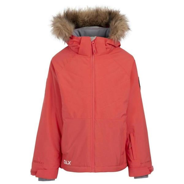 Trespass Childrens/Kids Fiona Ski Jacket - Peach Blush - 