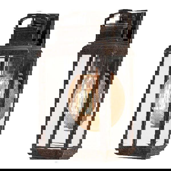 Outdoor IP44 Wall Light Imperial Bronze LED E27 100W d02166 Loops