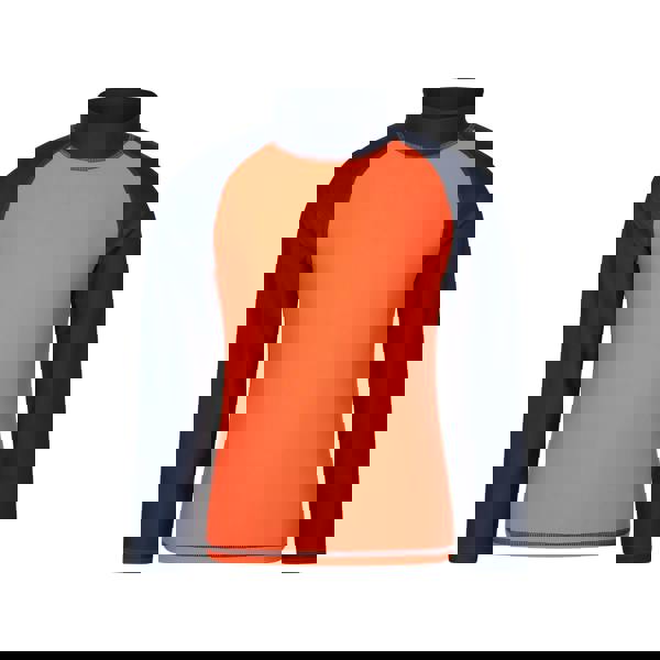 Mountain Warehouse Childrens/Kids Long-Sleeved Rash Top - Orange - 