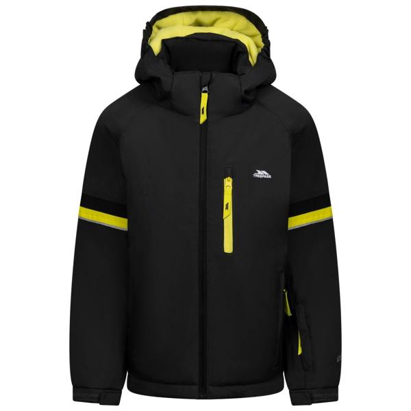 Trespass Boys Peter Waterproof Ski Jacket - Dark Grey - 