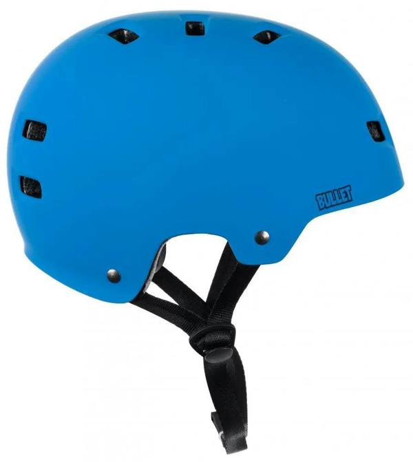 Bullet Deluxe Skate Helmet T35 Youth 49-54cm Blue