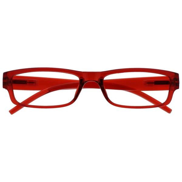 ATEK +1.0 Reading Glasses Lightweight Unisex UV Reader Red