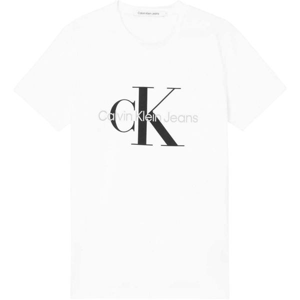 Calvin Klein Mens Monogram T-Shirt - White - 