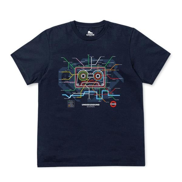 Underground Sounds French Navy T-Shirt
