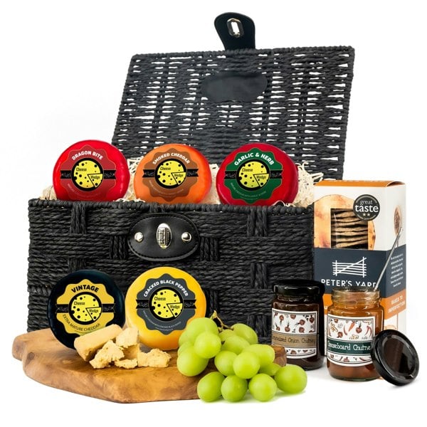 Cheese Wedge Luxury Cheese Truckle Hamper by Cheese Wedge