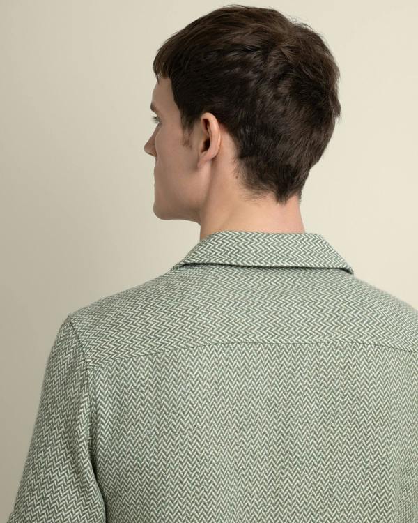 Larsson & Co Wray - Chevron Short Sleeve Shirt