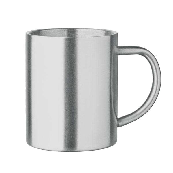 MidOcean Recycled Stainless Steel Mug - Silver - 