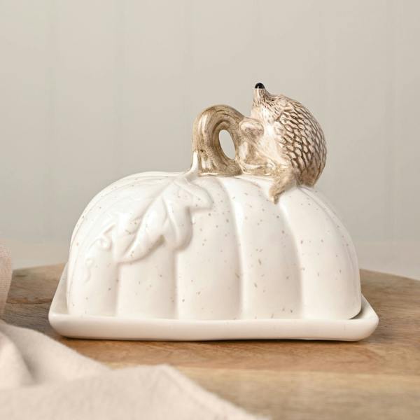 Country Living Hedgehog Butter Dish