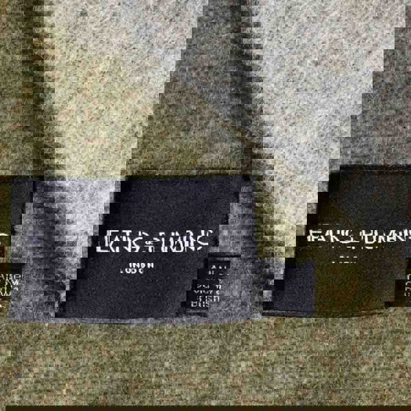 Heating & Plumbing London The Loft - Pure New Wool Throw - Reversible Fern / Grey