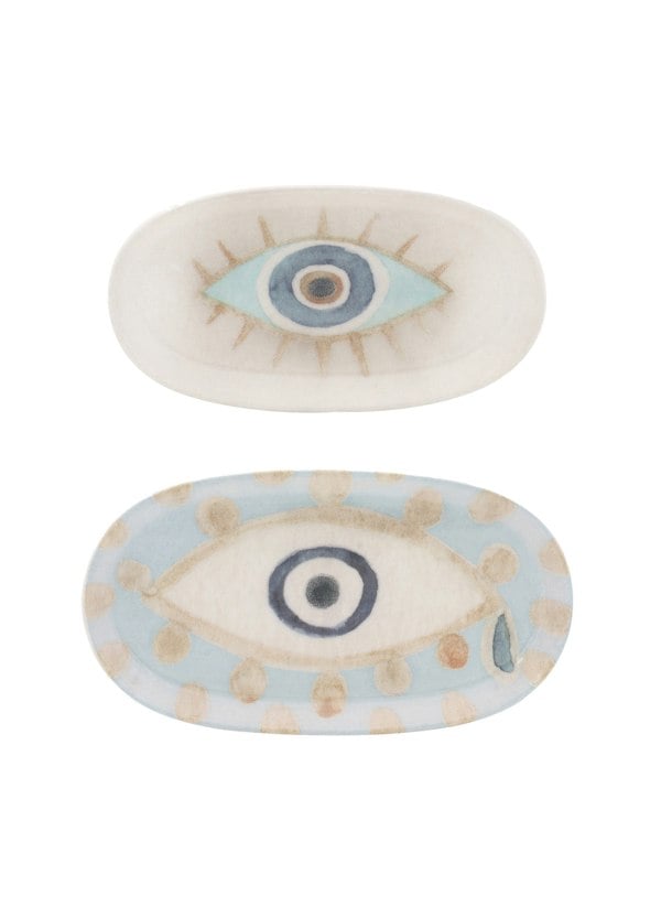 Rozi Amulet Collection Oval Platters, Set of 2