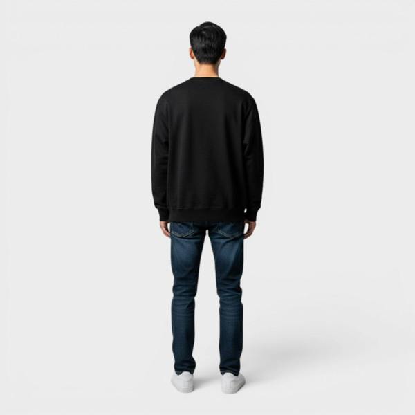 Casablanca Tennis Club Icon Printed Sweatshirt Black