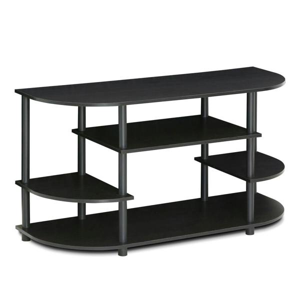 WALPLUS JAYA Simple Design Corner TV Stand, | TV Stand Unit for Entertainment Storage and Living Room Setup | 15116EX