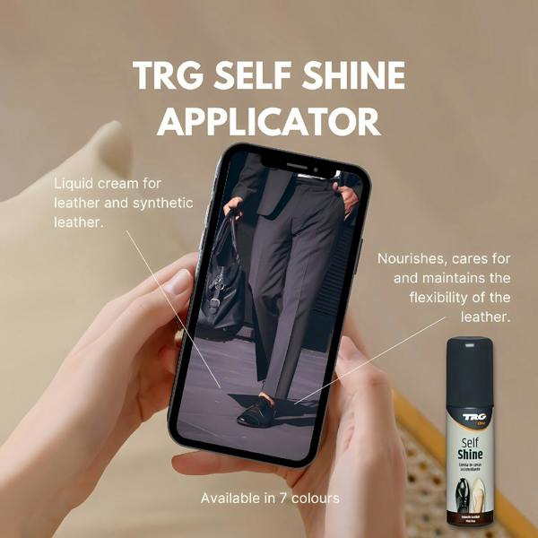 TRG Self Shine - Sponge Applicator System for Polishing Shoes & Boots 75ml