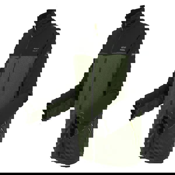 Regatta Mens Highton V Fleece Jacket - Nephrite Green/Black - 