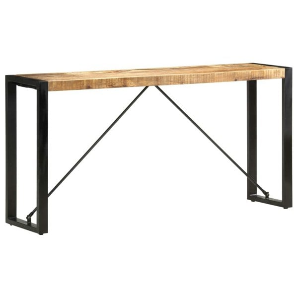 Berkfield Console Table 150x35x76 cm Solid Mango Wood