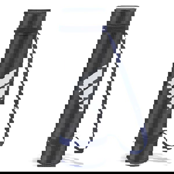 Adidas Training Mat - Blue Rolled Up with Shoulder Carry Strap