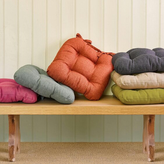 Scotts of Stow Button-effect Cushions