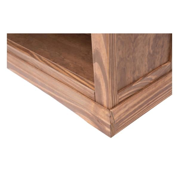 Cabinet Bits Bookcase with plinth 90x90x30cm