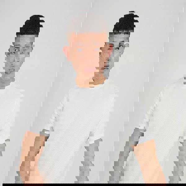 Brave Soul Cream Crew Neck T-Shirt - Cream Image 1