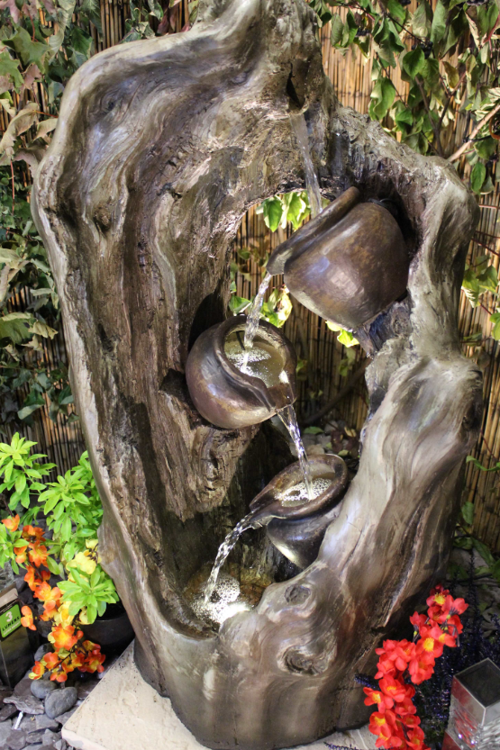 Tranquillity Water Features Woodland Trio Mains Water Feature