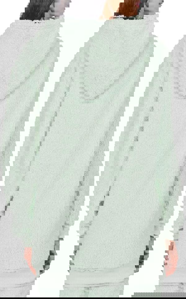 Smart Living Women's Teddy Fleece Hoodie - Sage