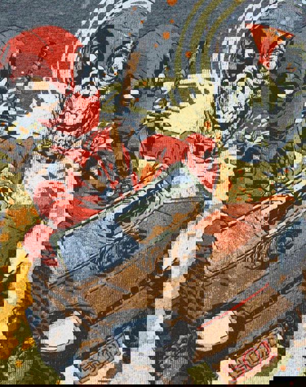 Marvel Mens Grey Deadpool Short Sleeved T-Shirt