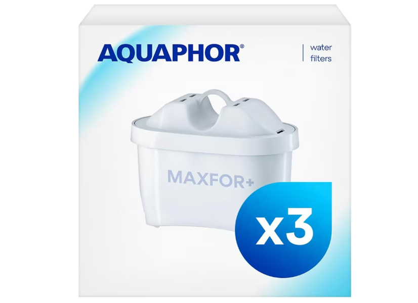 AQUAPHOR MAXFOR+ 200 Litre Water Filter Cartridges – 3 pack