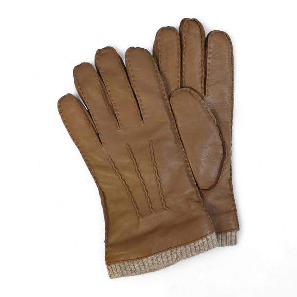 Infinity Leather Men’s Italian Leather Warm Wool Lining Winter Gloves - M-LGV-405