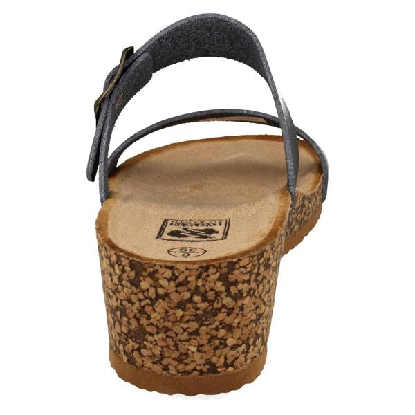 Down to Earth Ladies Down To Earth Mid Wedge Mule Sandals F12087