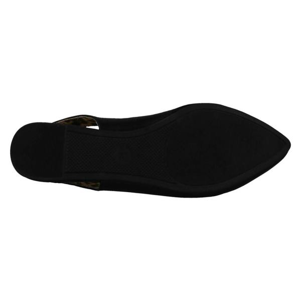 Spot On Ladies Spot On Flat Slingback Pointed Toe Shoes F80461