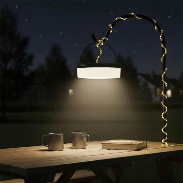 Milagro Mira Solar Lamp 200Lm 3000K Ip44 Green