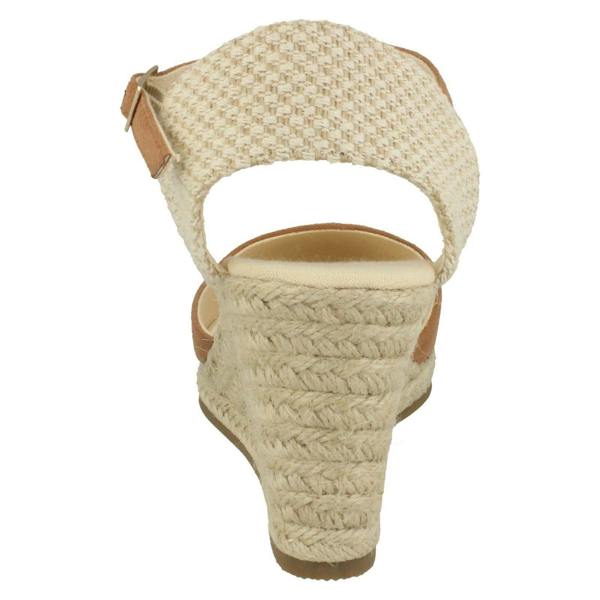 Savannah Ladies Savannah High Wedge Espadrilles