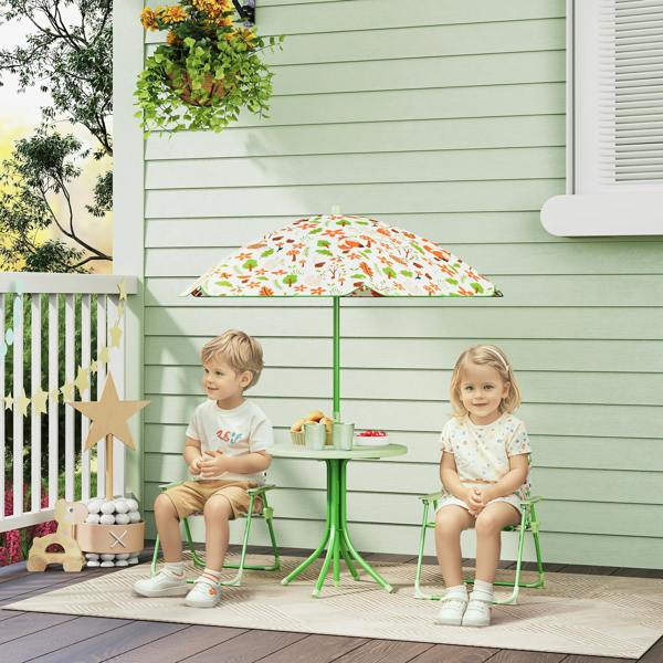 Kids Garden Table and Chair Set