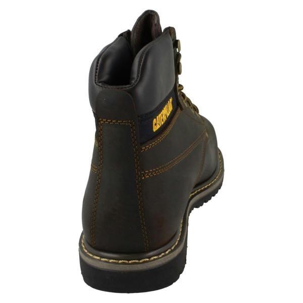 Caterpillar Mens Caterpillar Lace Up Leather Wide Safety Boots - Powerplant Sb Hro P72462