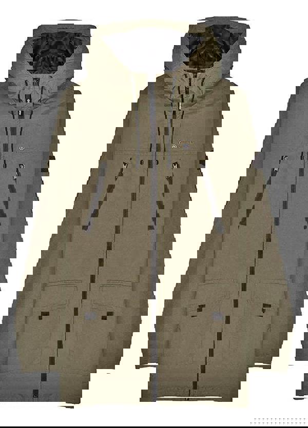 Lambretta Mens Casual Jacket Hooded Lightweight MOD SKA Parka Coat