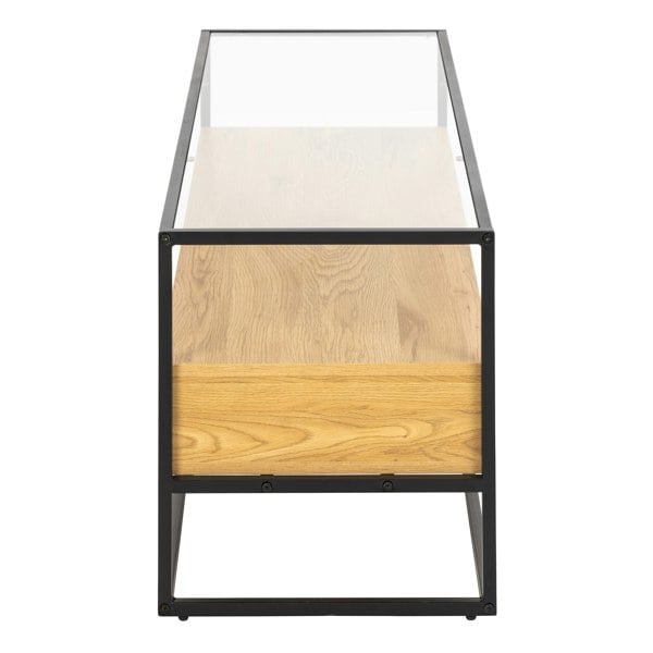 Furniture To Go Randolf TV Unitin Black and Oak