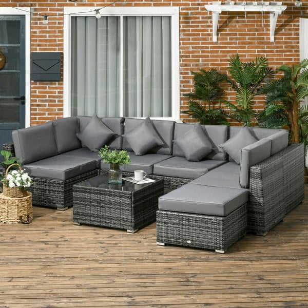 Rattan Sofa Set