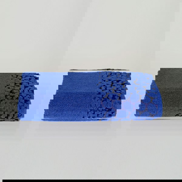 My Basic Stuff Cotton Towel Set | 480 GSM | Hand & Bath Towels | Ultra Soft & Absorbent | Dark Blue