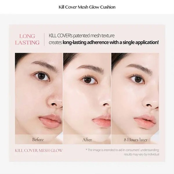 CLIO Kill Cover Mesh Glow Cushion Set (+Refill) SPF50+ PA++++